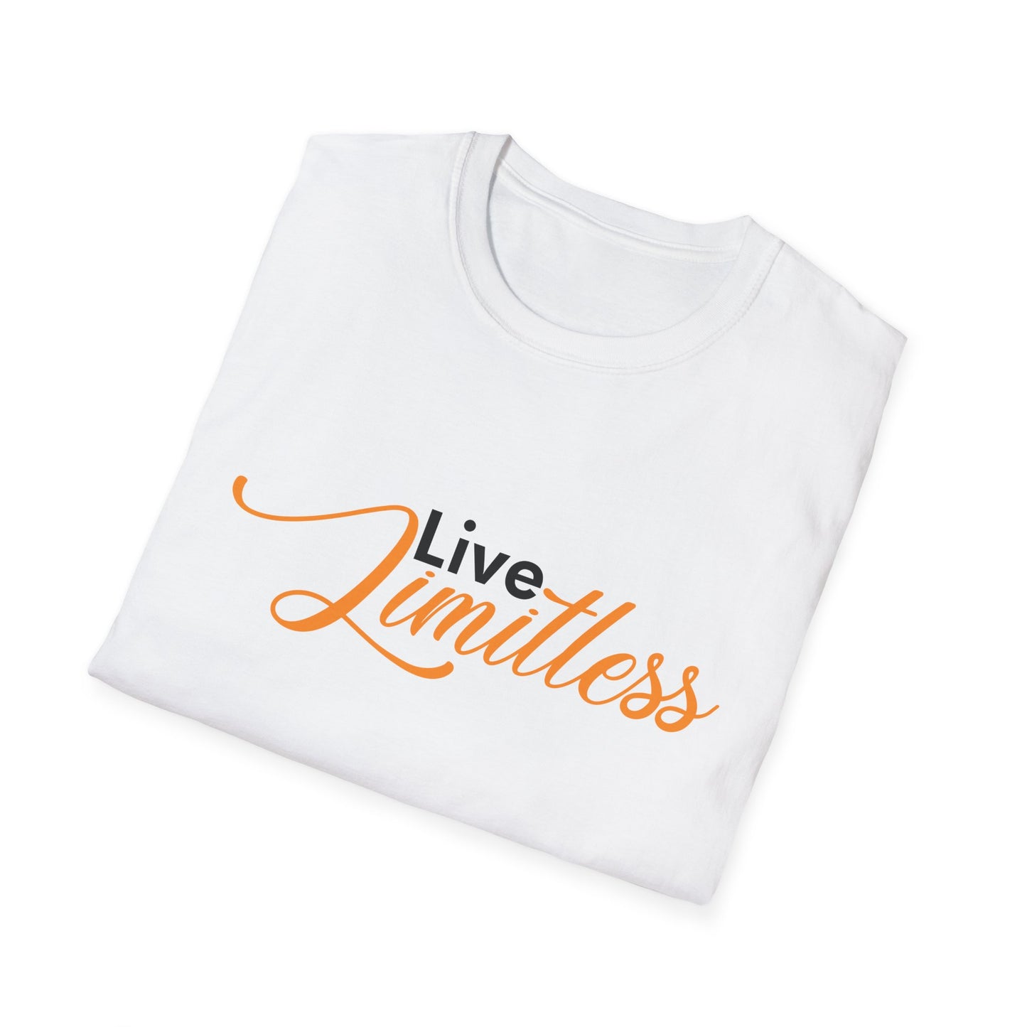 Women's live limitless Oversized White T-Shirt