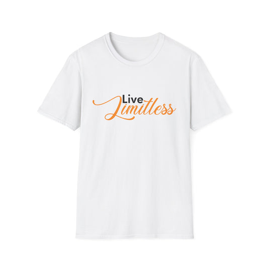 Women's live limitless Oversized White T-Shirt