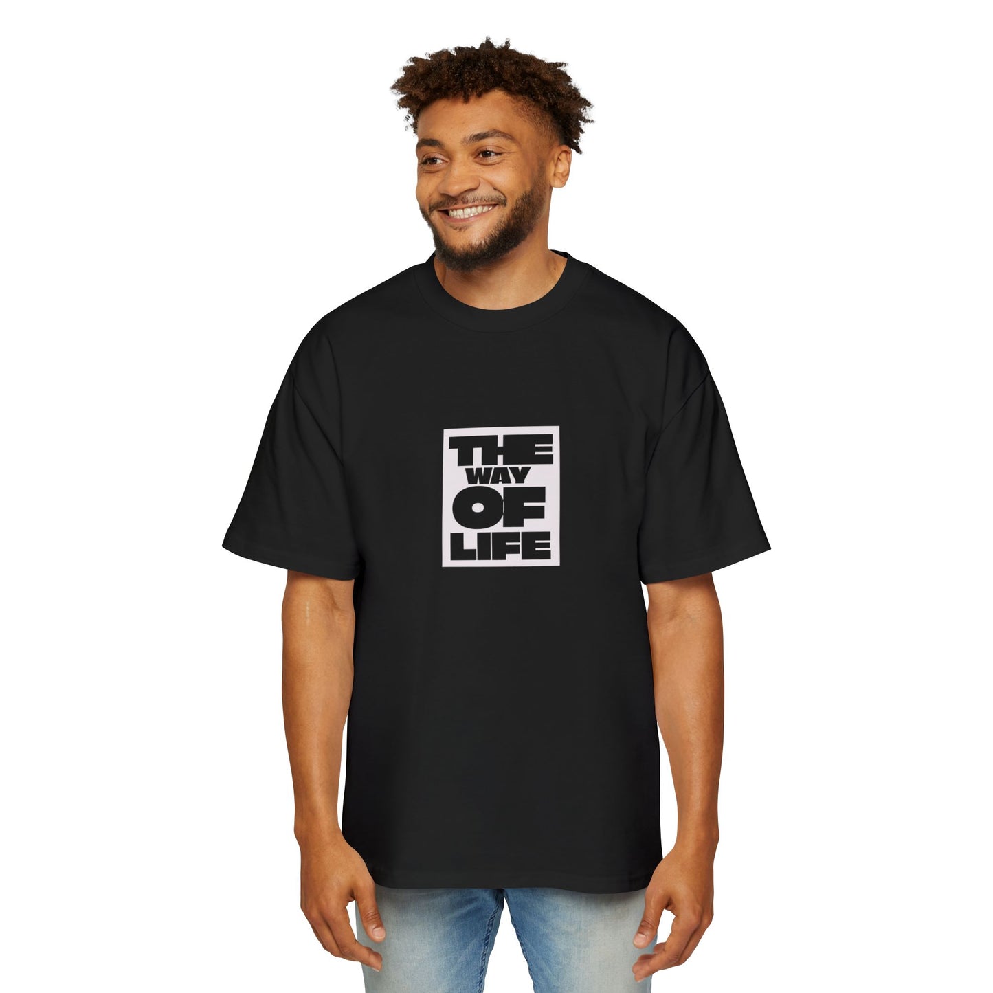 The Way Of Life Oversized Men's T-Shirt